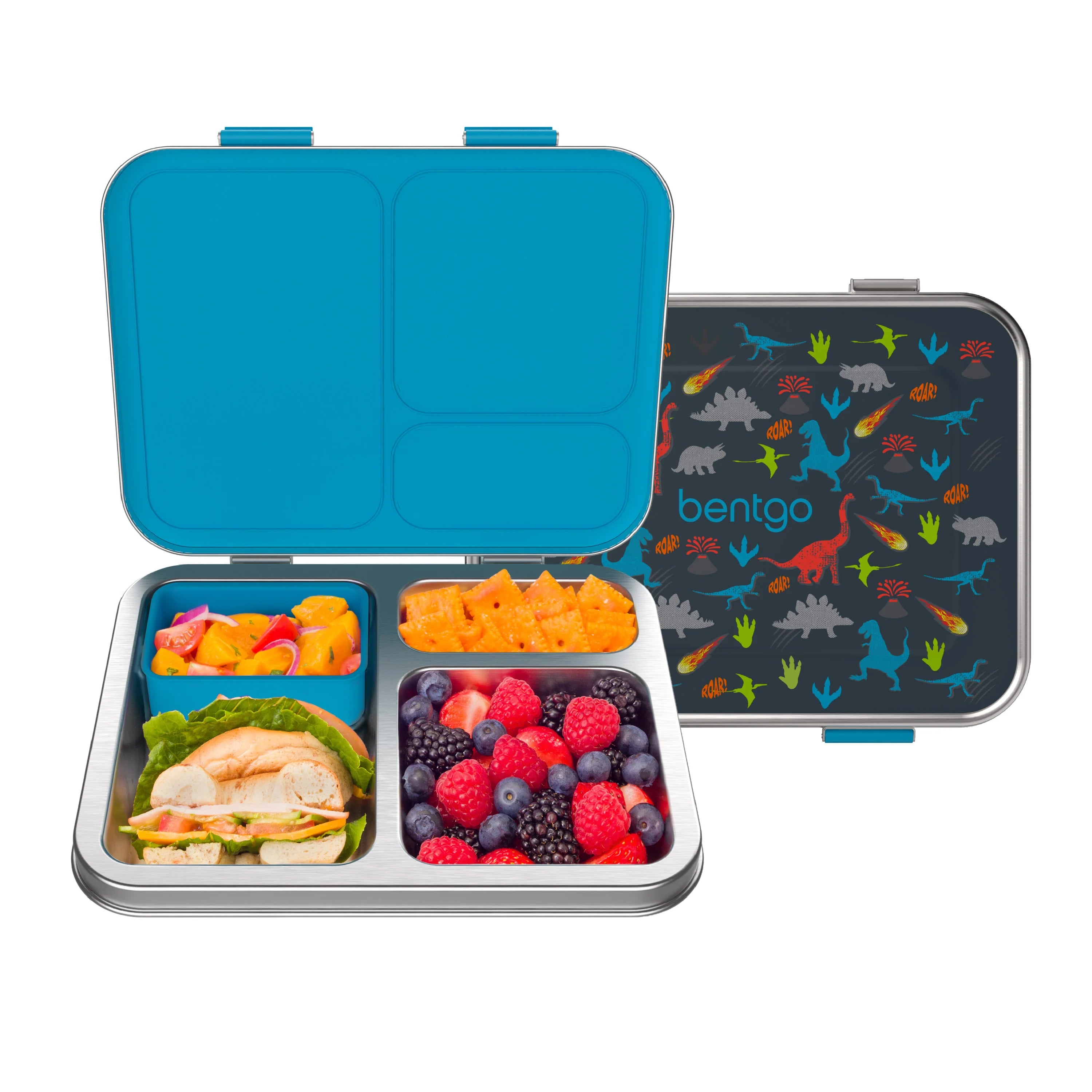 Bentgo Kids Stainless Steel Prints Lunch Box