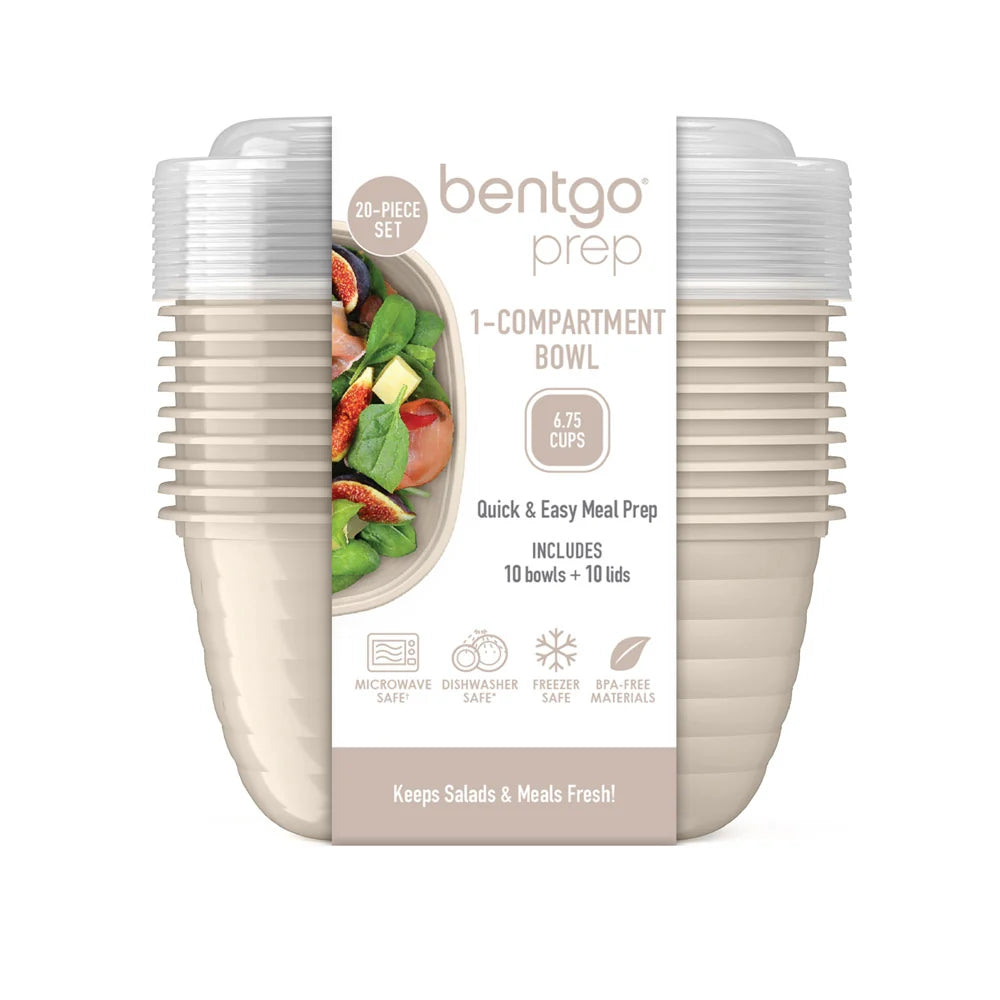 Bentgo Prep 1-Compartment Bowls (20-Piece)