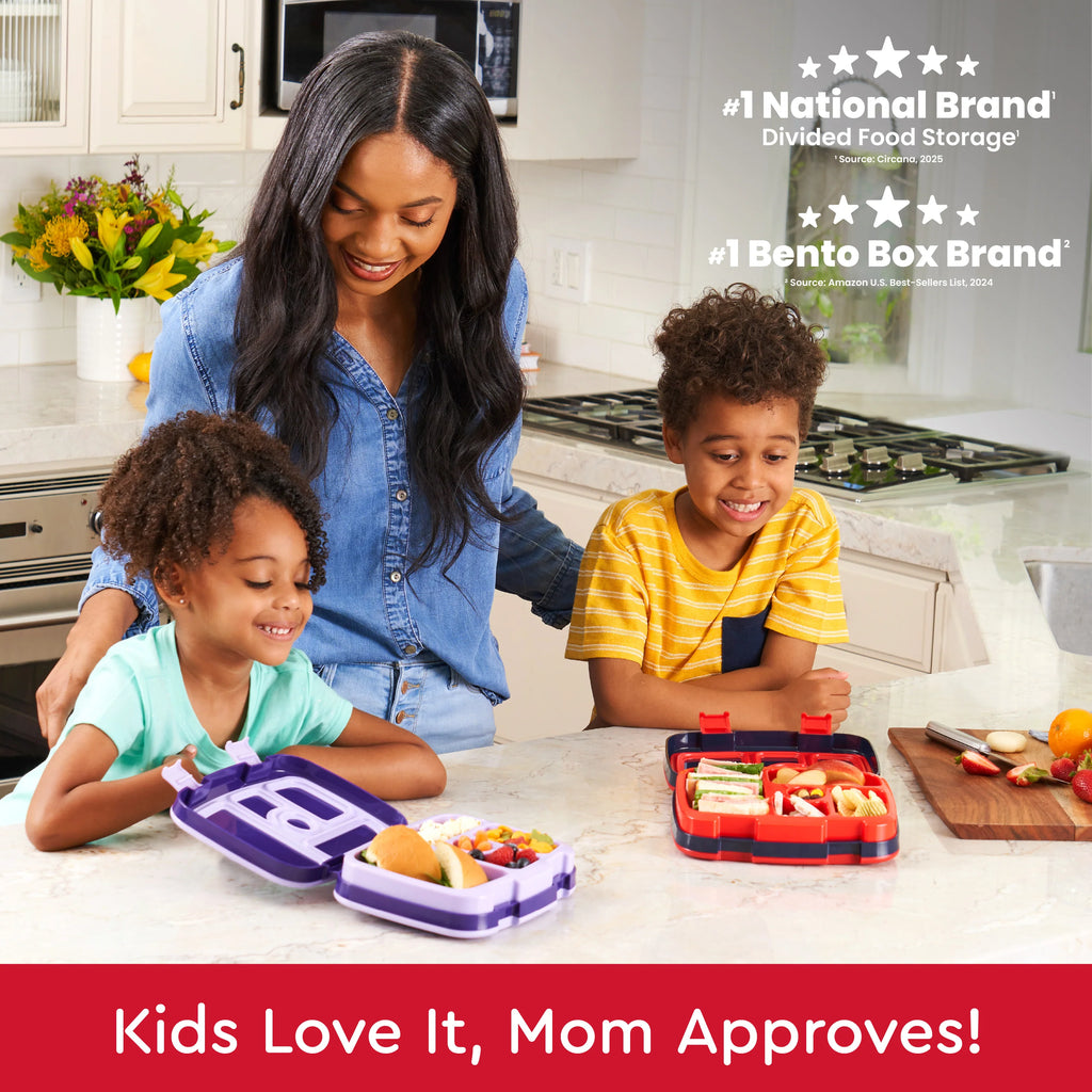 Bentgo Kids Prints Lunch Box (2-Pack)
