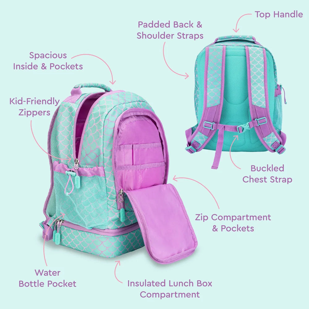 Bentgo Kids Prints 2-in-1 Backpack & Lunch Bag