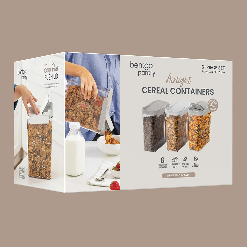 Bentgo Pantry Airtight Cereal Containers (6-pcs)