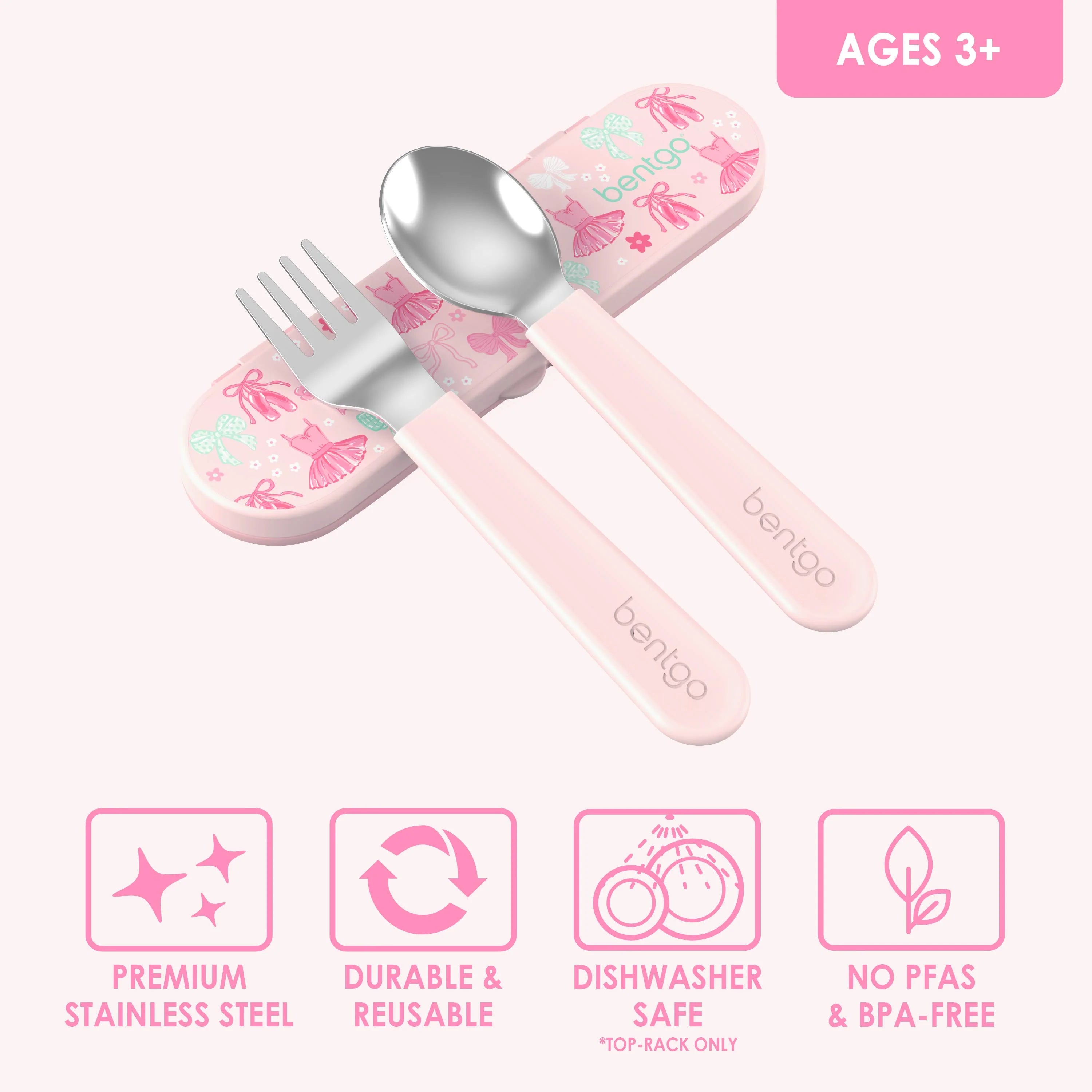 Bentgo Kids Stainless Steel Utensil Set