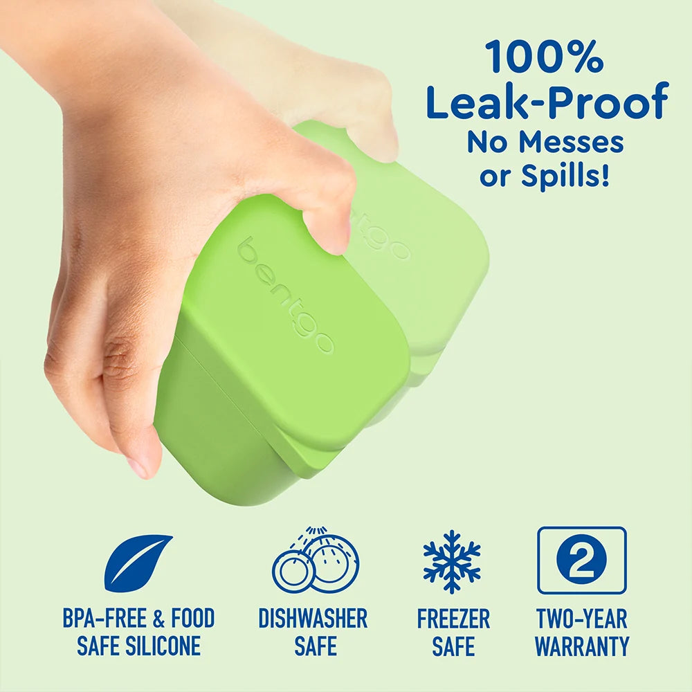 Bentgo Kids Sidekicks 2-Pack Silicone Container Set