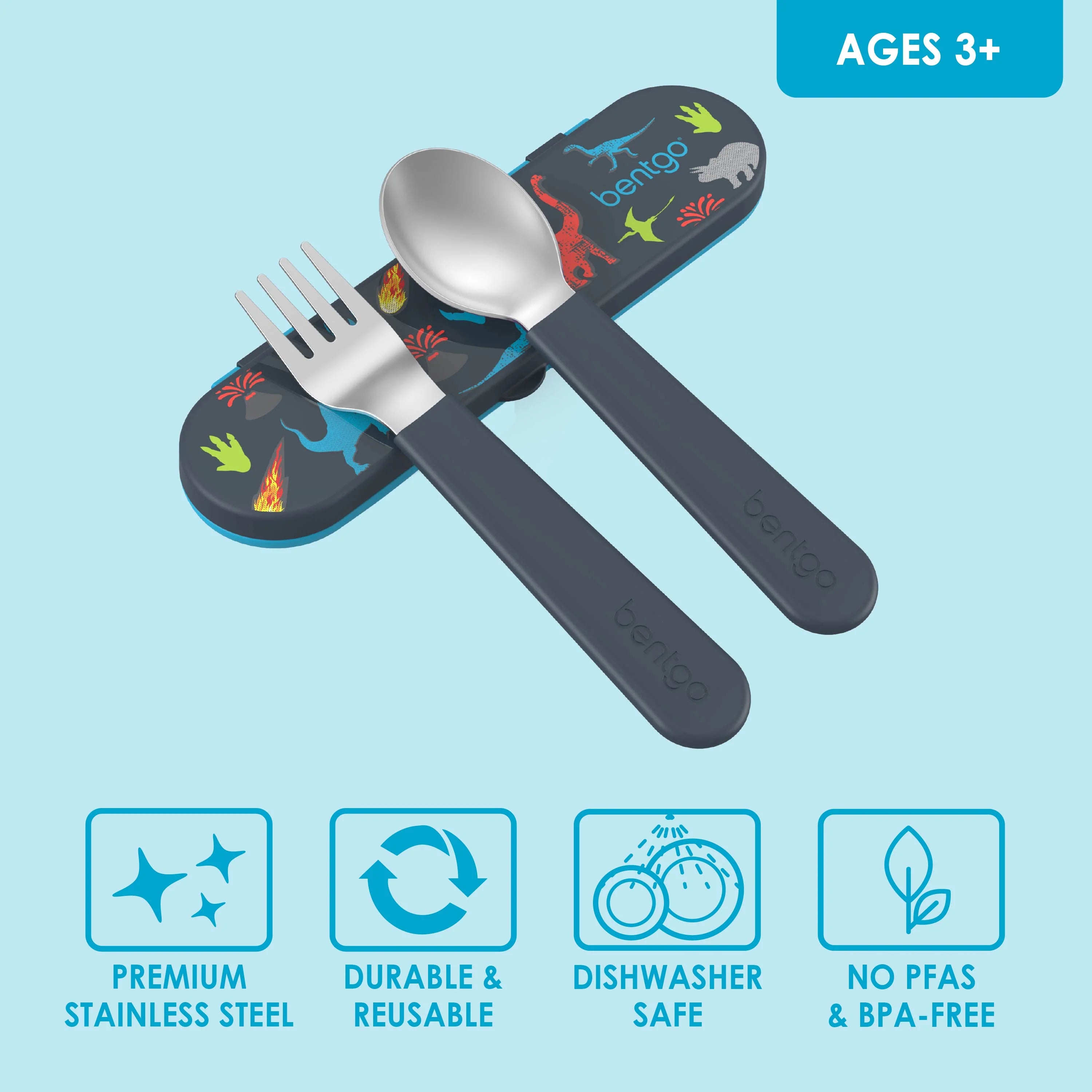 Bentgo Kids Stainless Steel Utensil Set