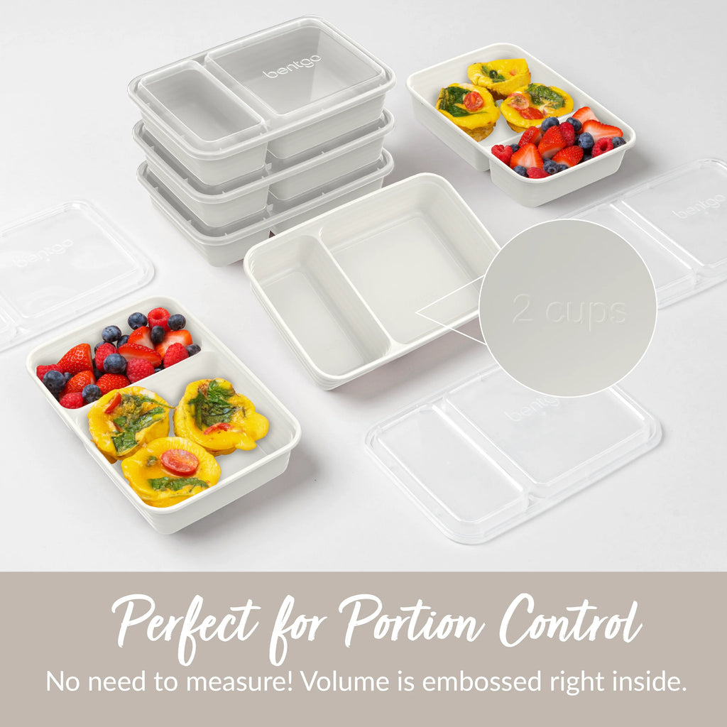 Bentgo Prep 2-Compartment Meal Prep Containers (20-Piece)