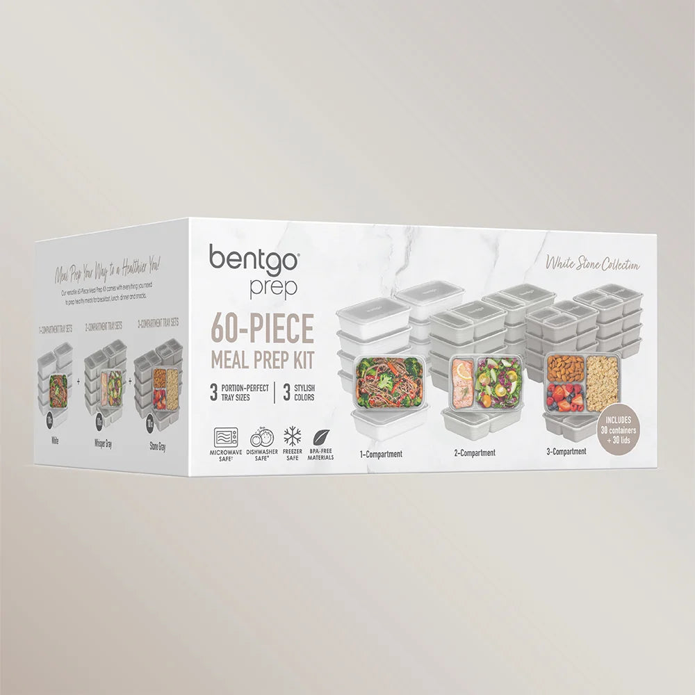 Bentgo Prep 60-Piece Meal Prep Kit