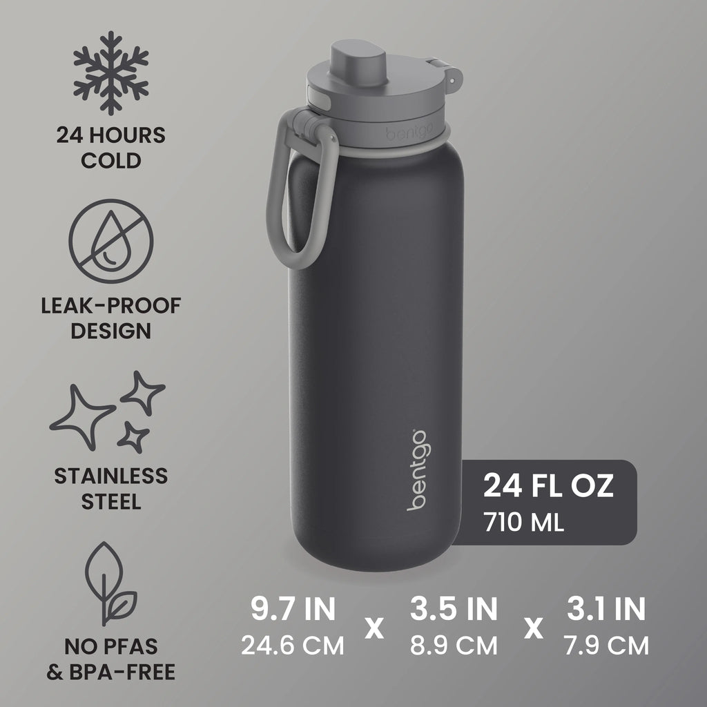 Bentgo Flip 2-in-1 Water Bottle (24 fl oz)