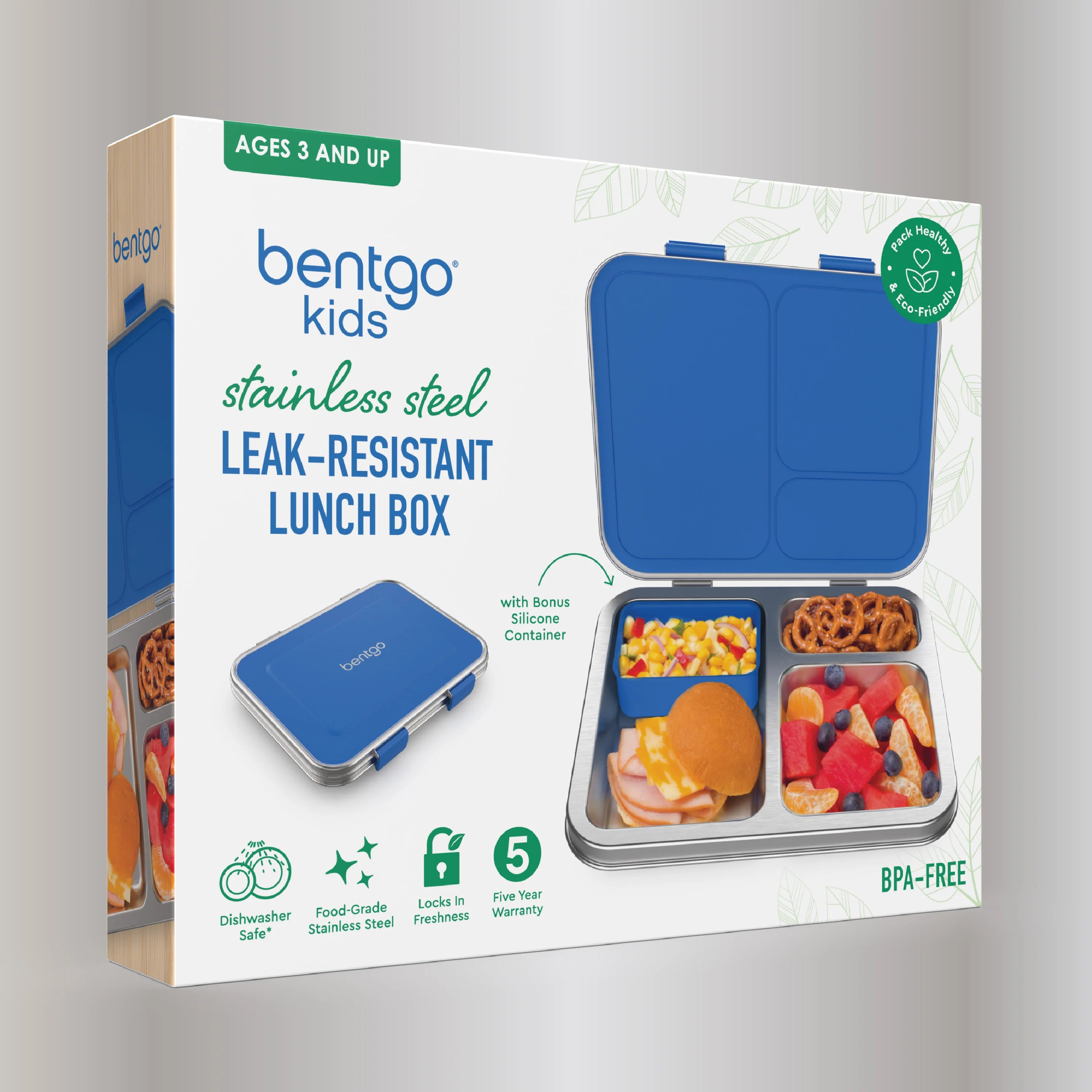 Bentgo Kids Stainless Steel Lunch Box (2-Pack)