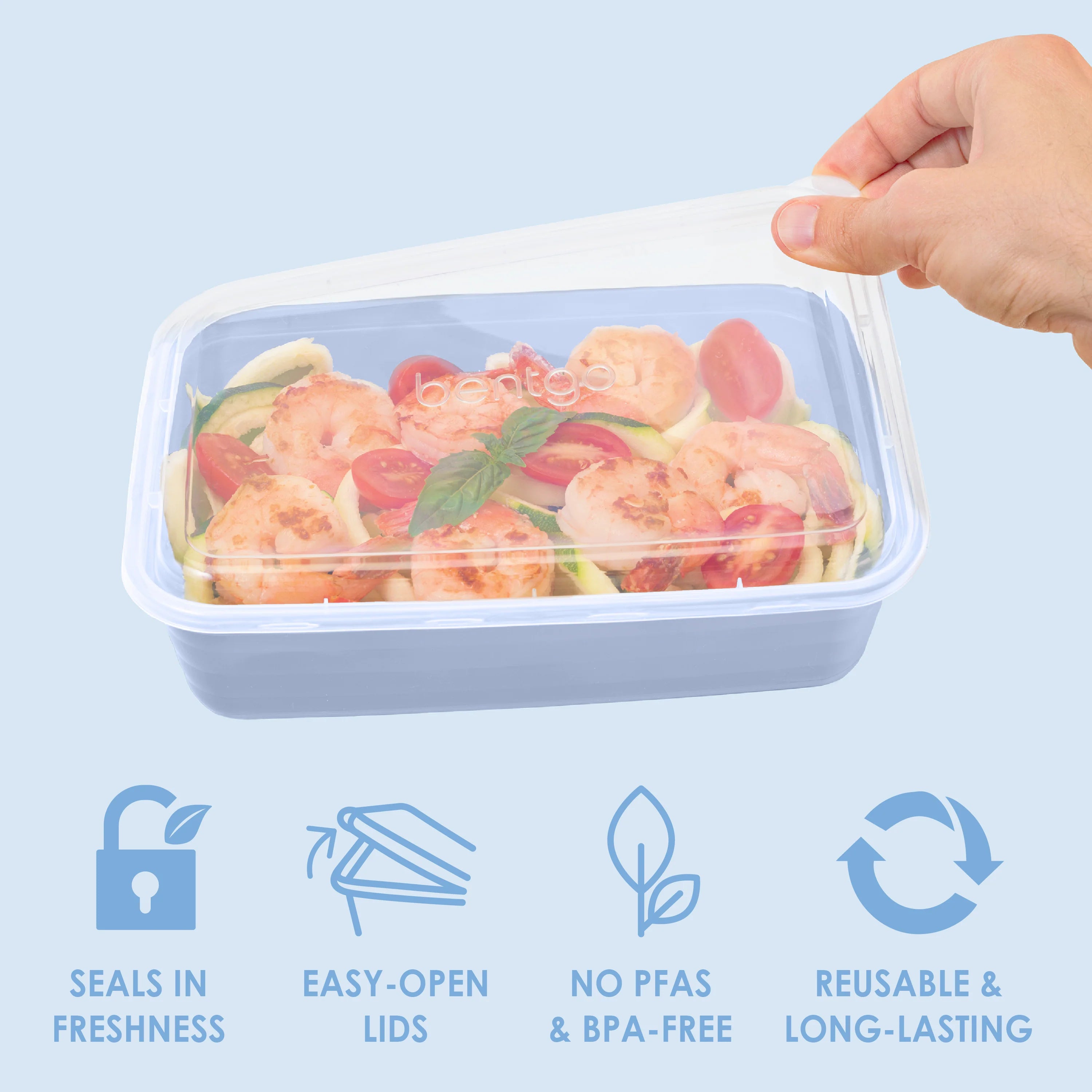 Bentgo Prep 1-Compartment Meal Prep Containers (20-Piece)