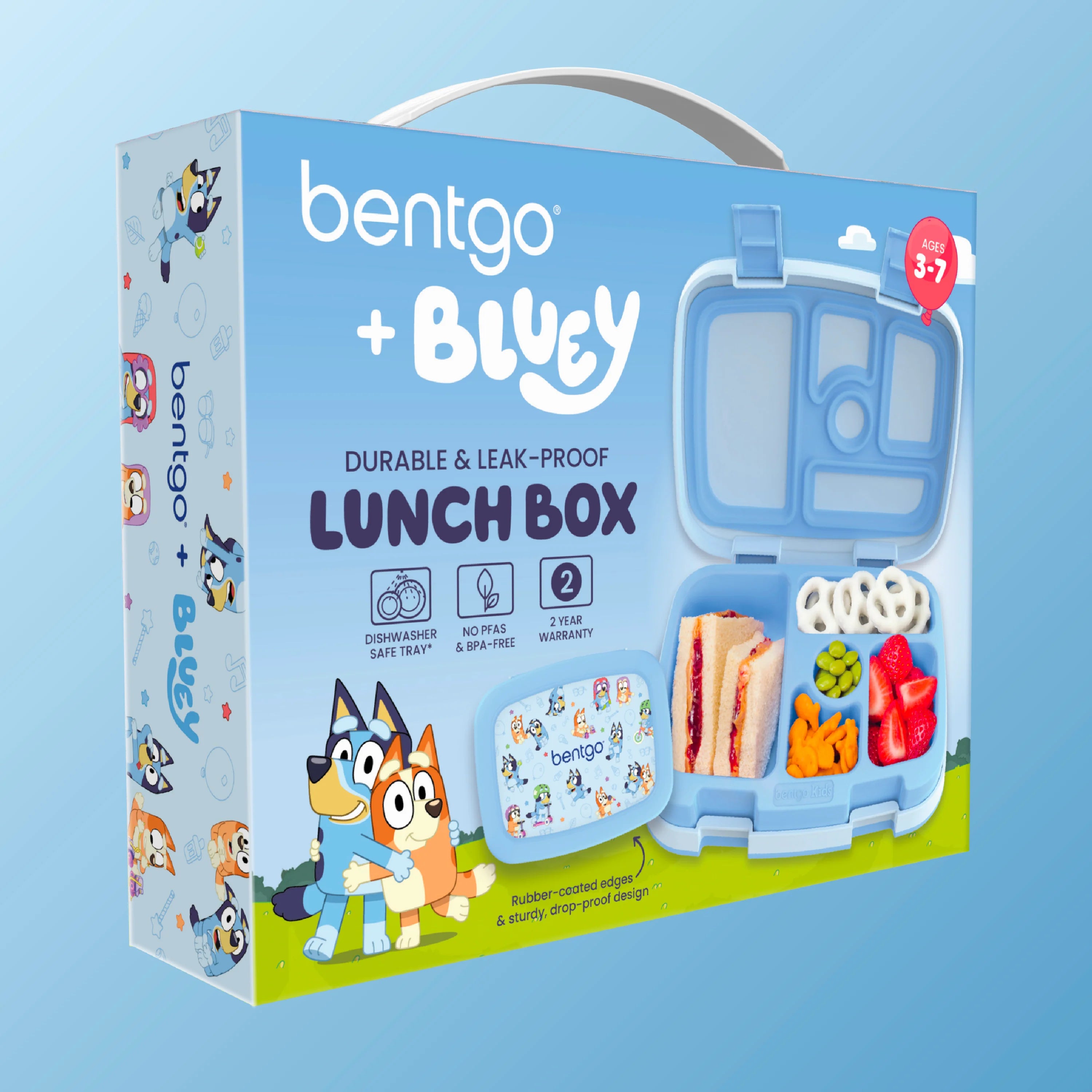 Bentgo + Bluey Kids Prints Lunch Box