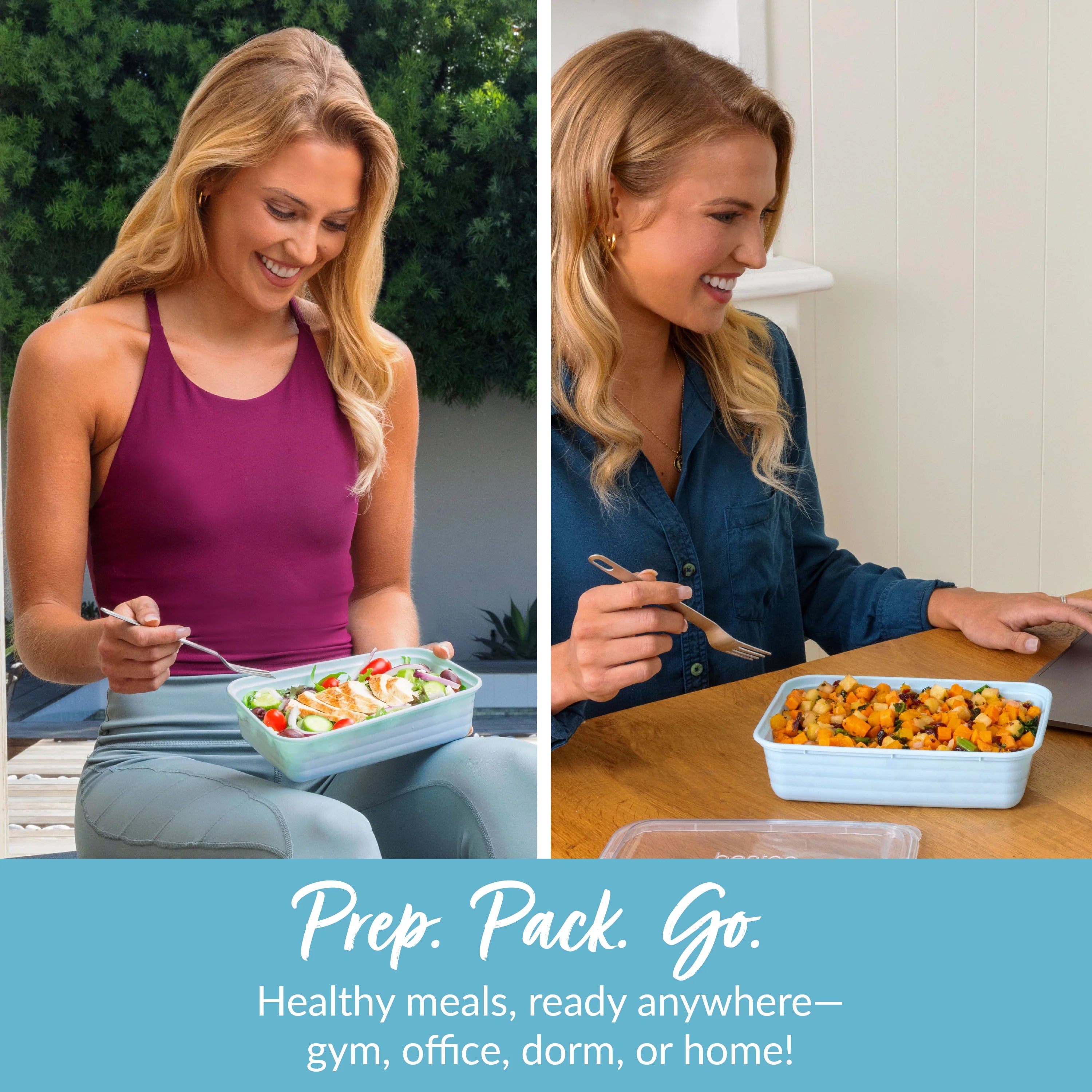 Bentgo Prep 1-Compartment Meal Prep Containers (20-Piece)