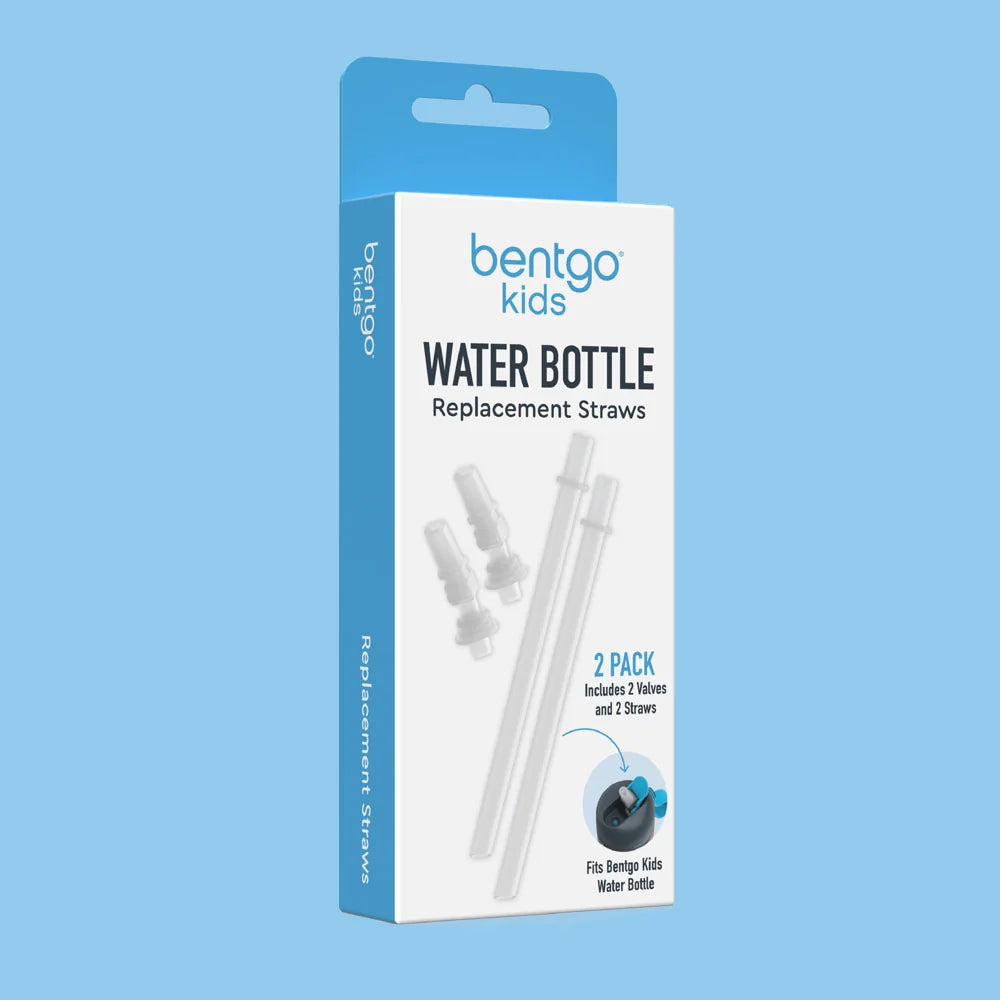Bentgo Kids Water Bottle Replacement Straws (2-Pack)