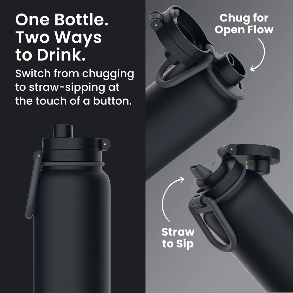 Bentgo Flip 2-in-1 Water Bottle (24 fl oz)