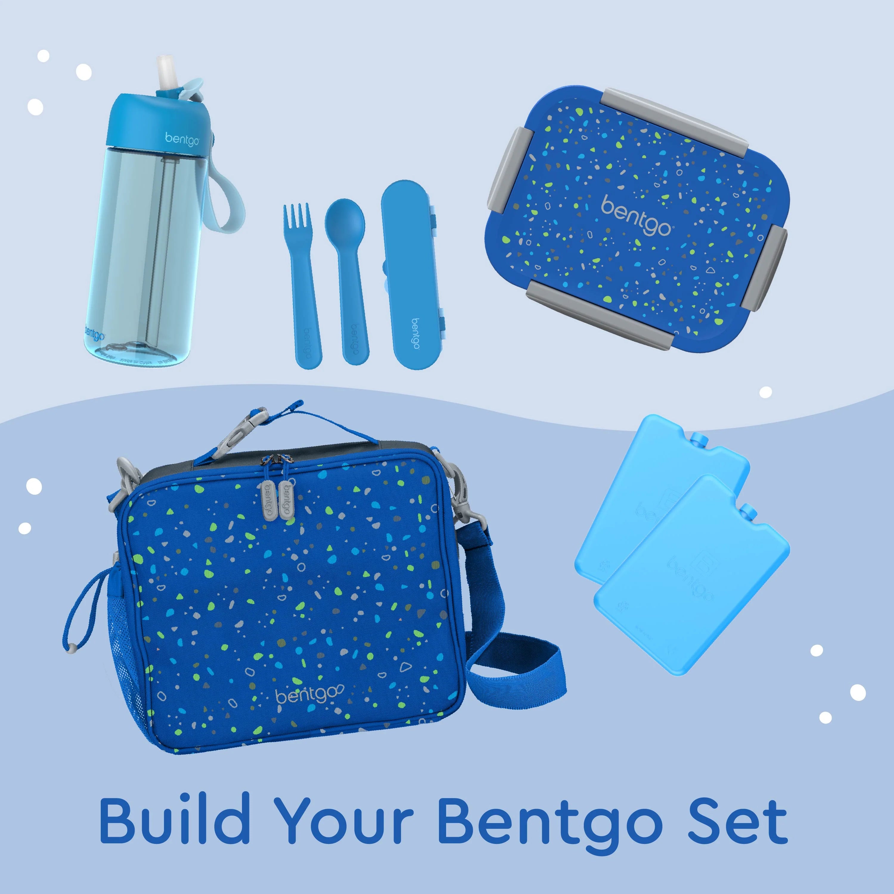 Bentgo Kids Snap & Go Lunch Box (2-Pack)