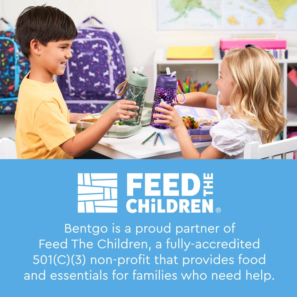 Bentgo Kids Water Bottle Replacement Straws (2-Pack)